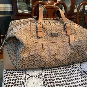 Coach weekender tote luggage